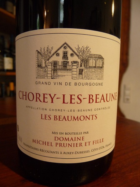 Chorey-lès-Beaune "Aux Beaumonts" 2023